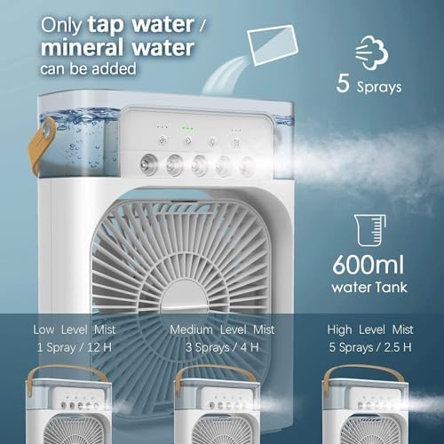 Portable Mini Air Cooler Fan - Portable Mini AC