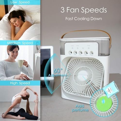 Portable Mini Air Cooler Fan - Portable Mini AC