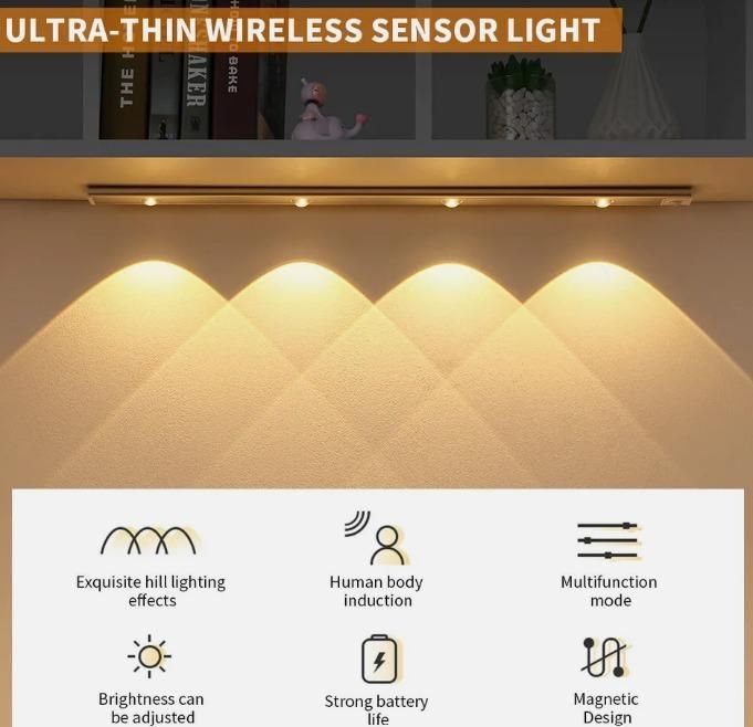 ✨ Essential GlowMate – USB Rechargeable - Smart, Hands-Free Lighting